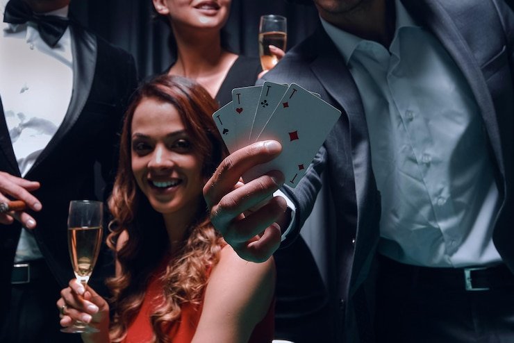 Joker Gaming slot portfolio displayed on visitorbet rtp mobile app with multiple game thumbnails and volatility badges